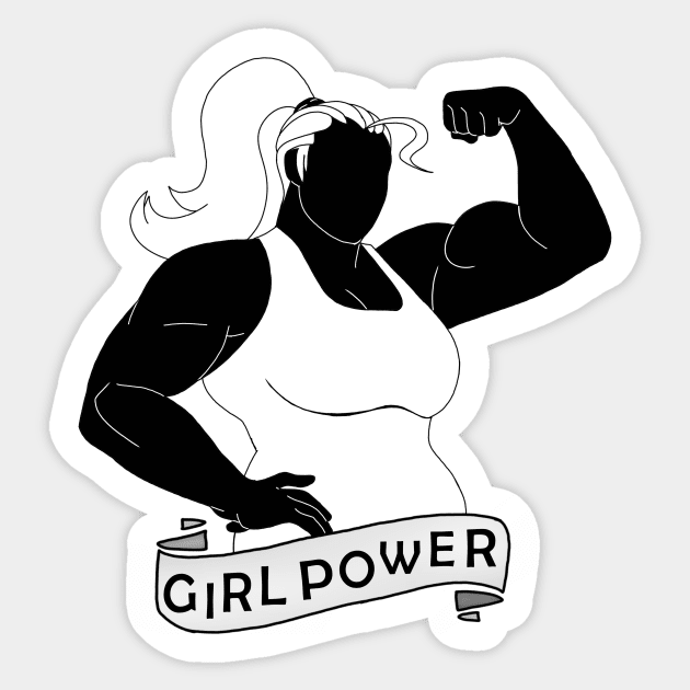 Girl Power!! Sticker by Green_T